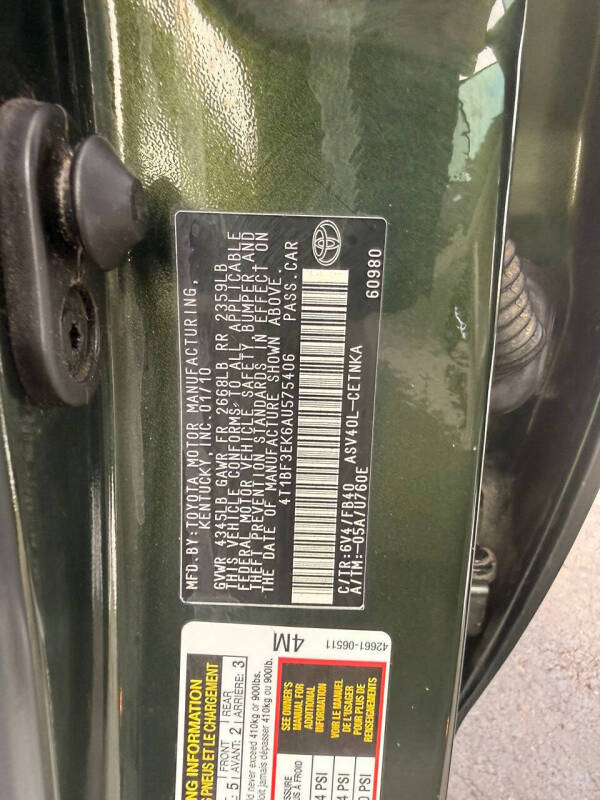 2010 Toyota Camry LE