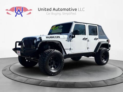 2017 Jeep Wrangler Unlimited for sale at UNITED AUTOMOTIVE in Denver CO