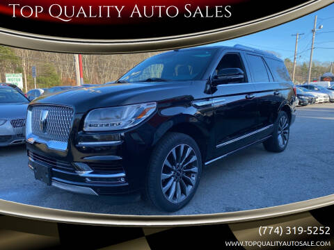 2018 Lincoln Navigator for sale at Top Quality Auto Sales in Westport MA