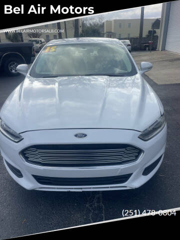 2015 Ford Fusion for sale at Bel Air Motors in Mobile AL