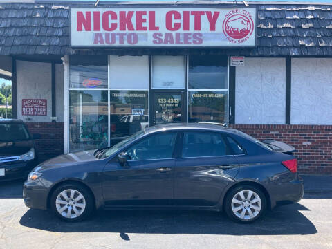 2010 Subaru Impreza for sale at NICKEL CITY AUTO SALES in Lockport NY