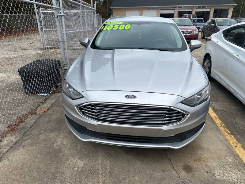 2017 Ford Fusion for sale at McGrady & Sons Motor & Repair, LLC in Fayetteville NC