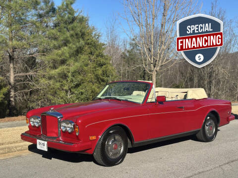1988 Bentley Continental for sale at Valley Classics in Huntsville AL