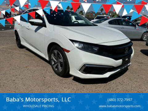 2019 Honda Civic for sale at Baba's Motorsports, LLC in Phoenix AZ