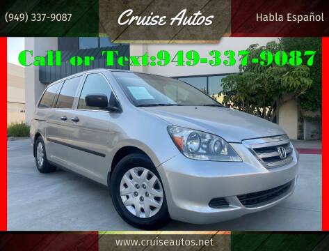 2005 Honda Odyssey for sale at Cruise Autos in Corona CA