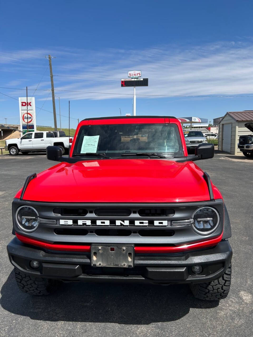 Red 2021 Ford Bronco Base 4x4 Base 4dr SUV 2