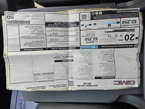2016 GMC Sierra 1500