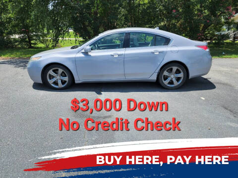 2012 Acura TL for sale at BP Auto Finders in Durham NC