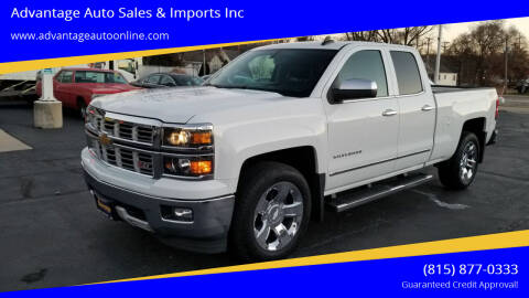 2015 Chevrolet Silverado 1500 for sale at Advantage Auto Sales & Imports Inc in Loves Park IL