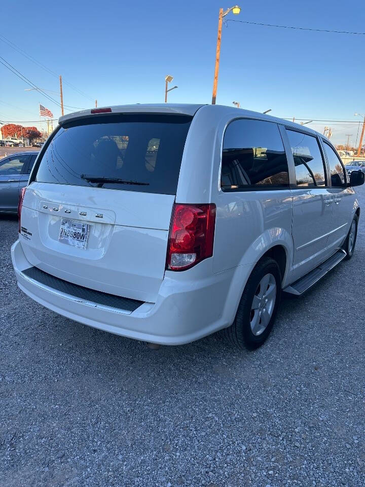 2013 Dodge Grand Caravan for sale at COOK MOTOR CO LLC in Wichita Falls, TX