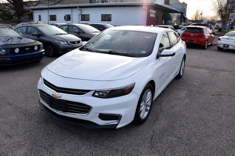 2018 Chevrolet Malibu for sale at Wheel Deal Auto Sales LLC in Norfolk VA