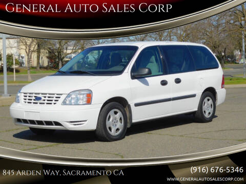 2004 Ford Freestar for sale at General Auto Sales Corp in Sacramento CA