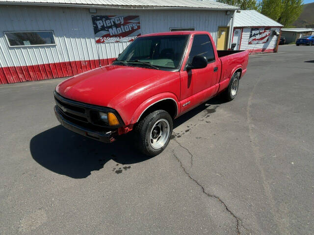 1995 Chevrolet S-10 for sale at PIERCY MOTORS INC in Union Gap, WA