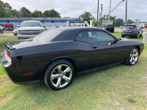 2011 Dodge Challenger for sale at LAURINBURG AUTO SALES in Laurinburg NC