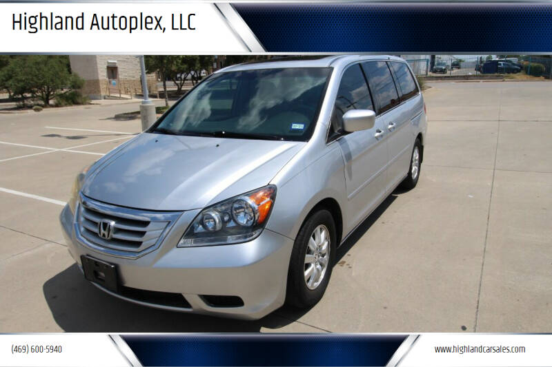 2010 Honda Odyssey for sale at Highland Autoplex, LLC in Dallas TX