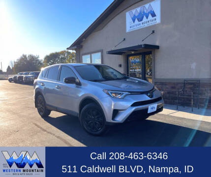 2018 Toyota RAV4 for sale at Western Mountain Bus & Auto Sales in Nampa ID