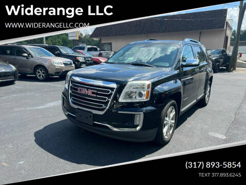 2017 GMC Terrain for sale at Widerange LLC in Greenwood IN
