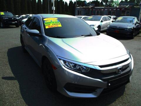 2016 Honda Civic for sale at GMA Of Everett in Everett WA