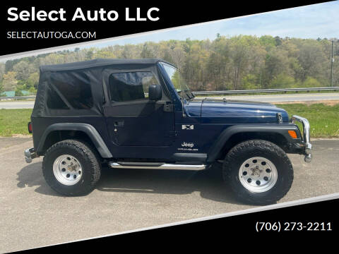 2006 Jeep Wrangler for sale at Select Auto LLC in Ellijay GA