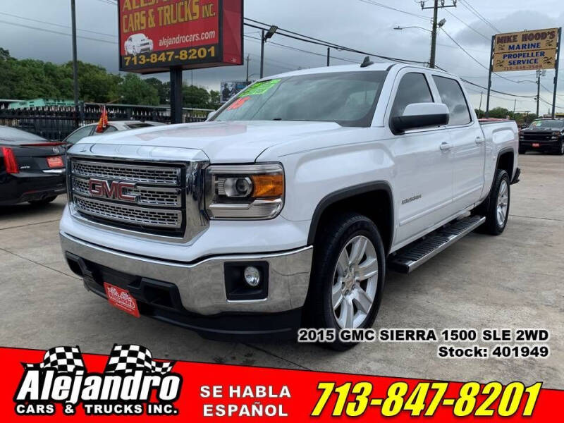 2015 GMC Sierra 1500 for sale at Alejandro Cars & Trucks Inc in Houston TX