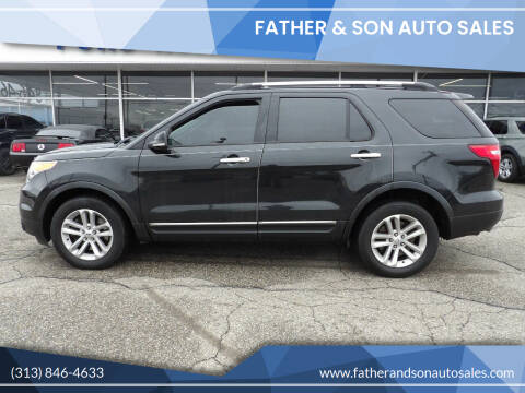 2014 Ford Explorer for sale at Father & Son Auto Sales in Dearborn MI