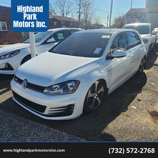 2015 Volkswagen Golf GTI for sale at Highland Park Motors Inc. in Highland Park NJ