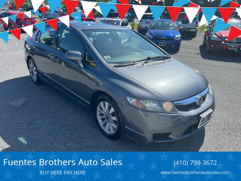 2011 Honda Civic for sale at Fuentes Brothers Auto Sales in Jessup MD