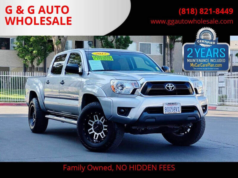 2015 Toyota Tacoma for sale at G & G AUTO WHOLESALE in North Hollywood CA