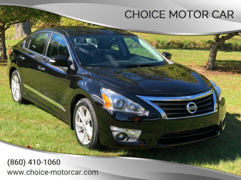 2015 Nissan Altima for sale at Choice Motor Car in Plainville CT