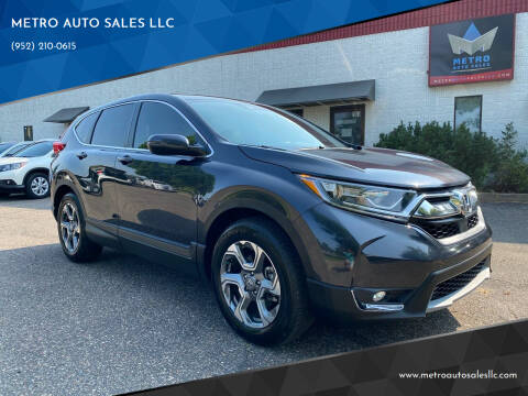 2019 Honda CR-V for sale at METRO AUTO SALES LLC in Lino Lakes MN