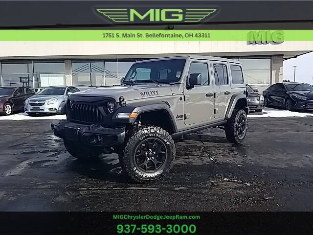 2021 Jeep Wrangler Unlimited for sale at MIG Chrysler Dodge Jeep Ram in Bellefontaine OH