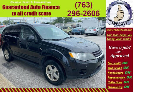 2007 Mitsubishi Outlander for sale at Capital Fleet  & Remarketing  Auto Finance in Columbia Heights MN