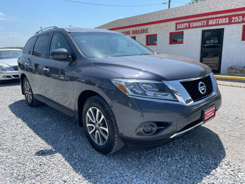2014 Nissan Pathfinder for sale at Sarpy County Motors in Springfield NE