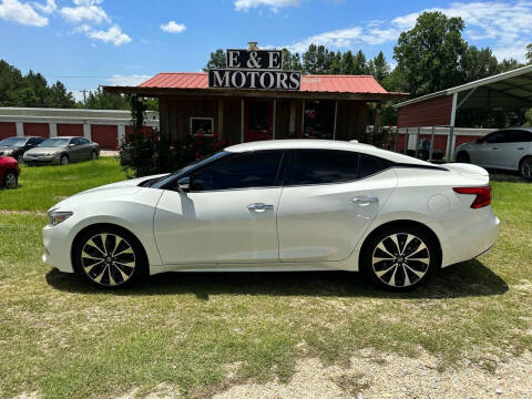 2016 Nissan Maxima for sale at E&E Motors in Hattiesburg MS