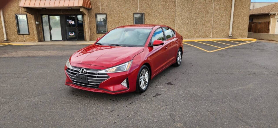 2019 Hyundai ELANTRA for sale at Rideaway Auto Sales, LLC in Denver, CO