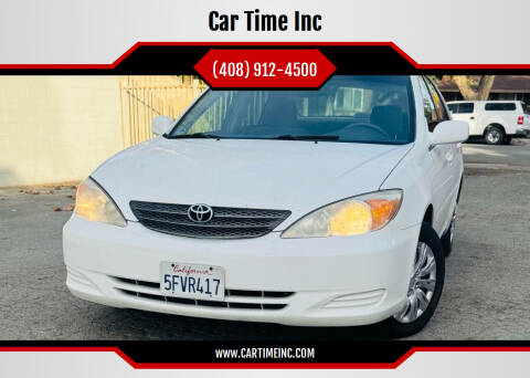 2004 Toyota Camry for sale at Car Time Inc in San Jose CA