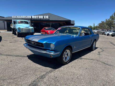 1965 Ford Mustang for sale at Richardson Motor Company in Sierra Vista AZ