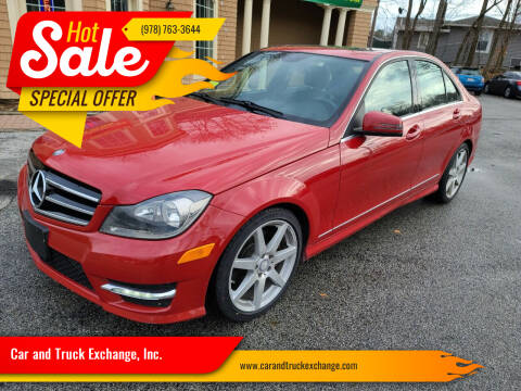 2014 Mercedes-Benz C-Class for sale at Car and Truck Exchange, Inc. in Rowley MA