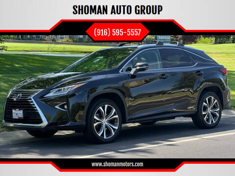 2016 Lexus RX 450h for sale at SHOMAN AUTO GROUP in Davis CA