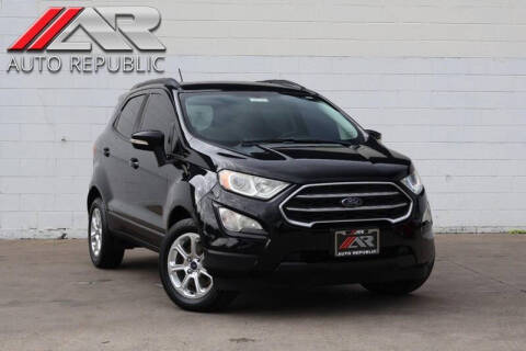 2018 Ford EcoSport SE