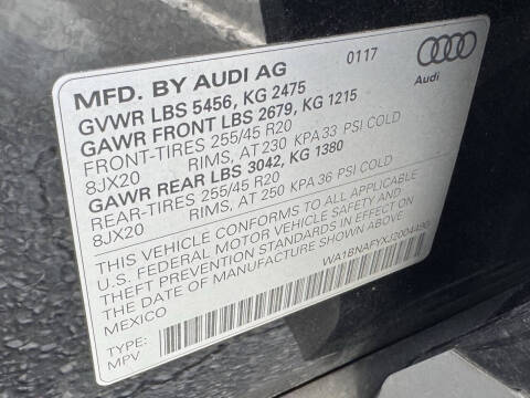 2018 Audi Q5 2.0T quattro Premium Plus