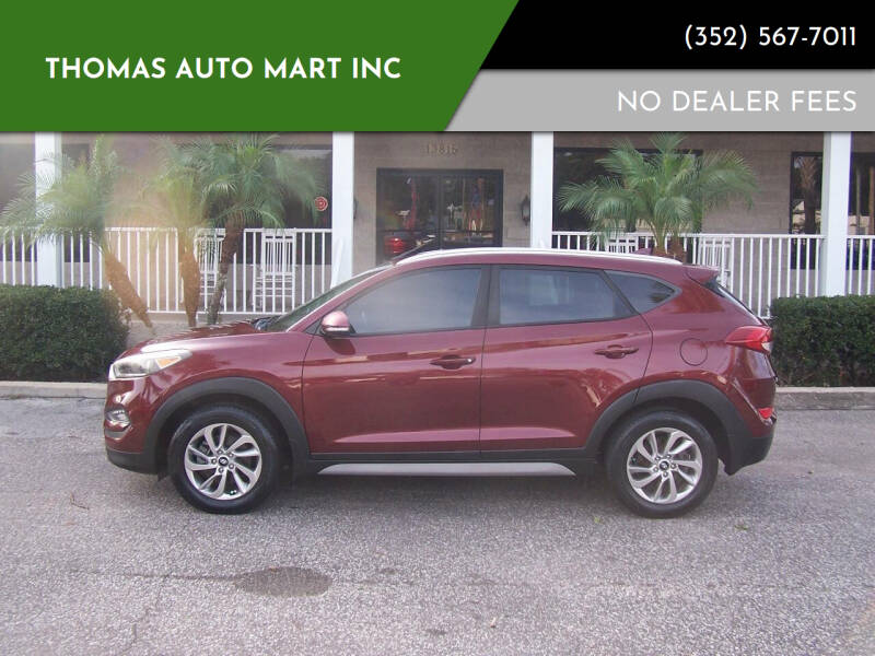 2017 Hyundai Tucson for sale at Thomas Auto Mart Inc in Dade City FL