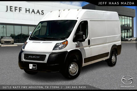 2019 RAM ProMaster for sale at JEFF HAAS MAZDA in Houston TX