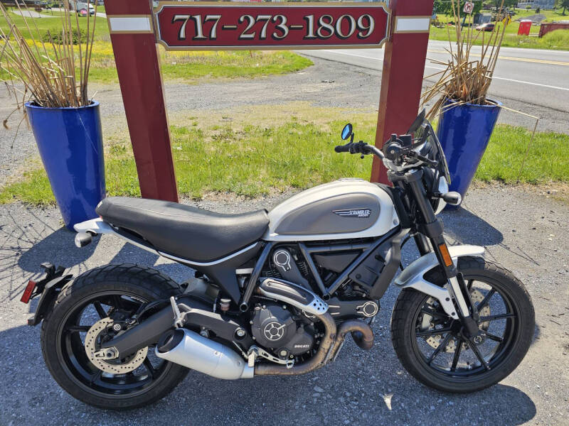 2017 Ducati Scrambler Silver Ice Ed