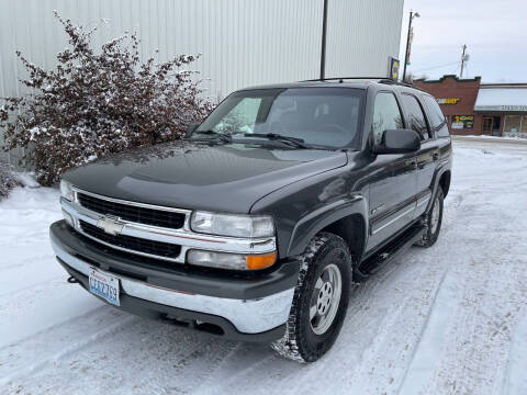 2002 Chevrolet Tahoe for sale at DAVENPORT MOTOR COMPANY in Davenport WA