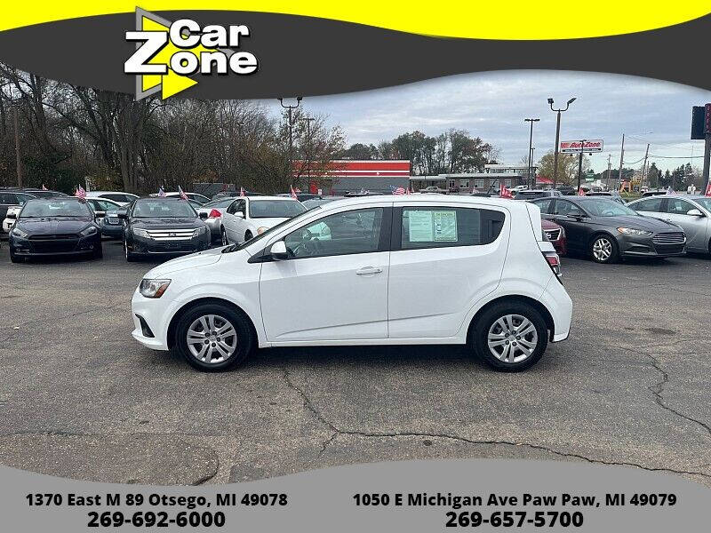 2017 Chevrolet Sonic for sale at Car Zone in Otsego MI