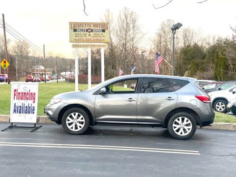 2014 Nissan Murano for sale at Lafayette Motors 2 in Andover NJ