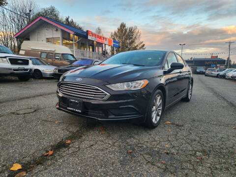 2017 Ford Fusion for sale at Leavitt Auto Sales and Used Car City in Everett WA
