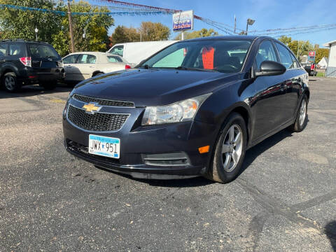 2014 Chevrolet Cruze for sale at Steves Auto Sales in Cambridge MN