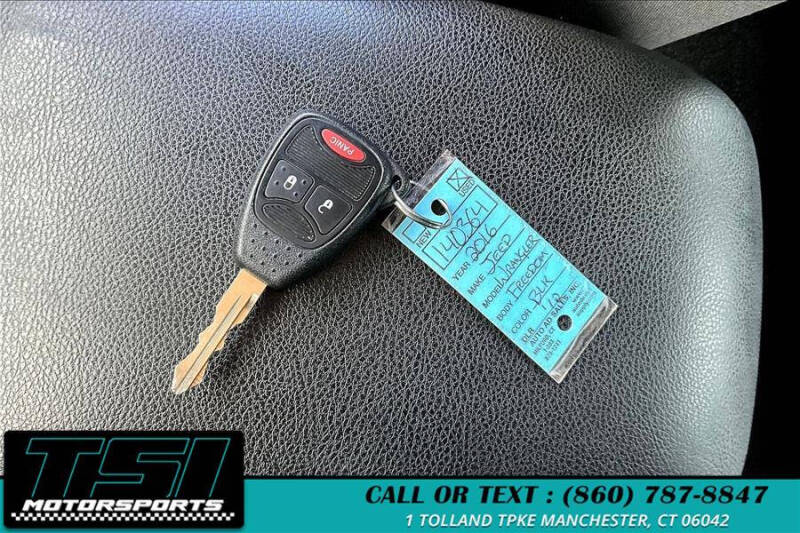 2016 Jeep Wrangler Freedom